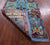 Blue Persian Tabriz Hand-Knotted Wool & Silk Runner Rug - Manhattan Rugs