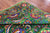 Green Persian Tabriz Handmade 100% Silk Rug - Manhattan Rugs