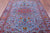 Blue Persian Heriz Serapi Wool & Silk Hand Knotted Rug - Manhattan Rugs