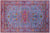 Blue Persian Heriz Serapi Wool & Silk Hand Knotted Rug - Manhattan Rugs
