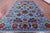 Blue 10' 1" X 14' 5" Wool & Silk Persian Tabriz Handmade Rug - Q22600