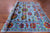 Blue 10' 1" X 14' 5" Wool & Silk Persian Tabriz Handmade Rug - Q22600