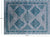 Blue Southwest Navajo Handmade Wool Rug - Manhattan Rugs