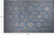 Blue 12' 2" X 18' 0" Handmade Persian Heriz Serapi Wool Rug - Q22635