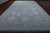 Blue 12' 2" X 18' 0" Handmade Persian Heriz Serapi Wool Rug - Q22635