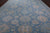 Blue 12' 2" X 18' 0" Handmade Persian Heriz Serapi Wool Rug - Q22635