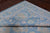 Blue 12' 2" X 18' 0" Handmade Persian Heriz Serapi Wool Rug - Q22635