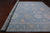 Blue 12' 2" X 18' 0" Handmade Persian Heriz Serapi Wool Rug - Q22635