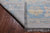 Blue Handmade Persian Heriz Serapi Wool Rug 12' 2" X 17' 11" - Q22637