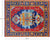 Red Hand Knotted Persian Heriz Serapi Rug - Manhattan Rugs