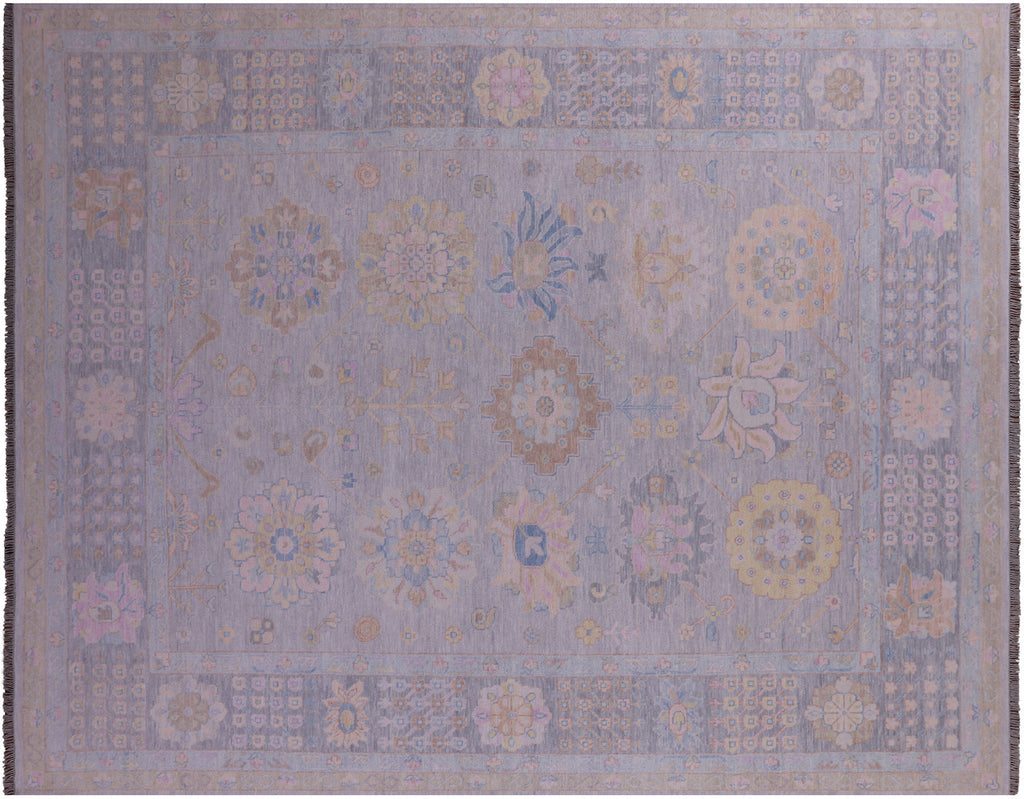 Silver Persian Heriz Serapi Handmade Rug - Manhattan Rugs