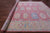 Pink Turkish Angora Oushak Handmade Wool Rug - Manhattan Rugs
