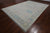 SUPER SALE Silver 10' 0" X 13' 9" Turkish Angora Oushak Handmade Rug - Q22655