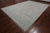 SUPER SALE Silver 10' 1" X 14' 0" Moroccan Handmade Wool Rug - Q22656