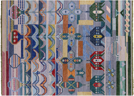 Hand-Knotted Moroccan Wool Rug - Manhattan Rugs