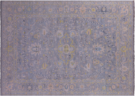 Silver Persian Tabriz Handmade Wool Rug - Manhattan Rugs