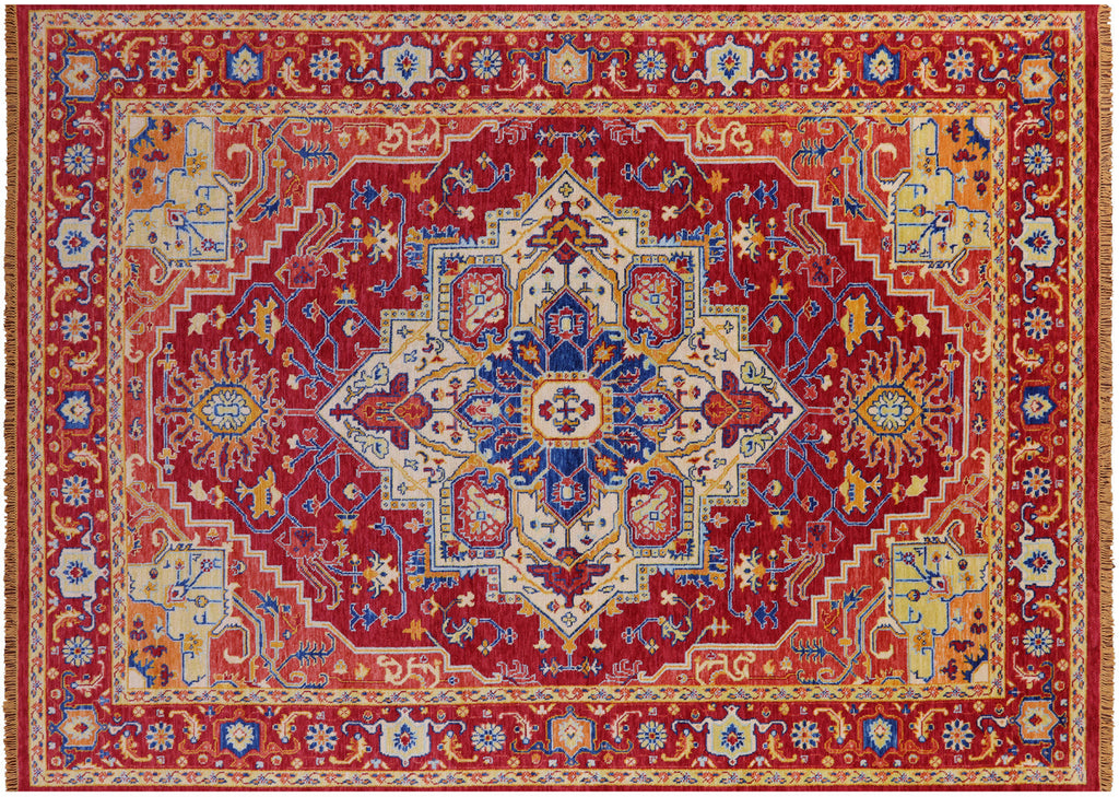 Heriz Serapi Handmade Wool Rug - Manhattan Rugs
