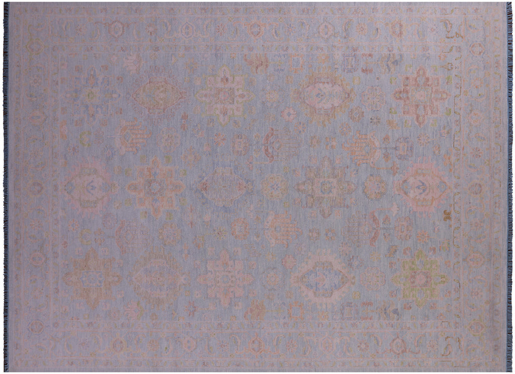 Blue Persian Heriz Serapi Handmade Rug - Manhattan Rugs