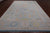 SUPER SALE Blue 10' 2" X 13' 10" Turkish Angora Oushak Handmade Rug - Q22672