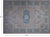 Grey Persian Heriz Serapi Hand Knotted Wool Rug 10' 1" X 14' 0" - Q22674