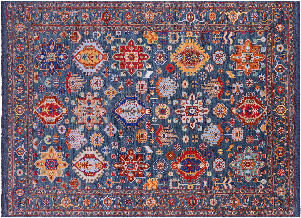 Persian Heriz Serapi Hand Knotted Wool Rug - Manhattan Rugs