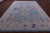 Blue Handmade Turkish Angora Oushak Rug - Manhattan Rugs