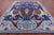 Blue Turkish Angora Oushak Handmade Wool Rug - Manhattan Rugs