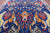 Blue Turkish Angora Oushak Handmade Wool Rug - Manhattan Rugs