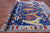 Blue Turkish Angora Oushak Handmade Wool Rug - Manhattan Rugs
