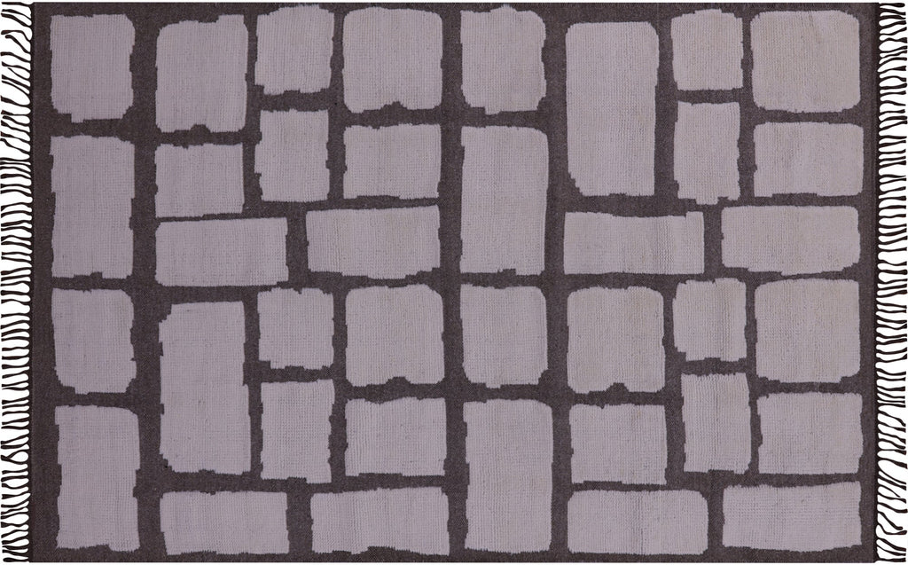 Handmade Moroccan Wool On Wool Rug - Manhattan Rugs