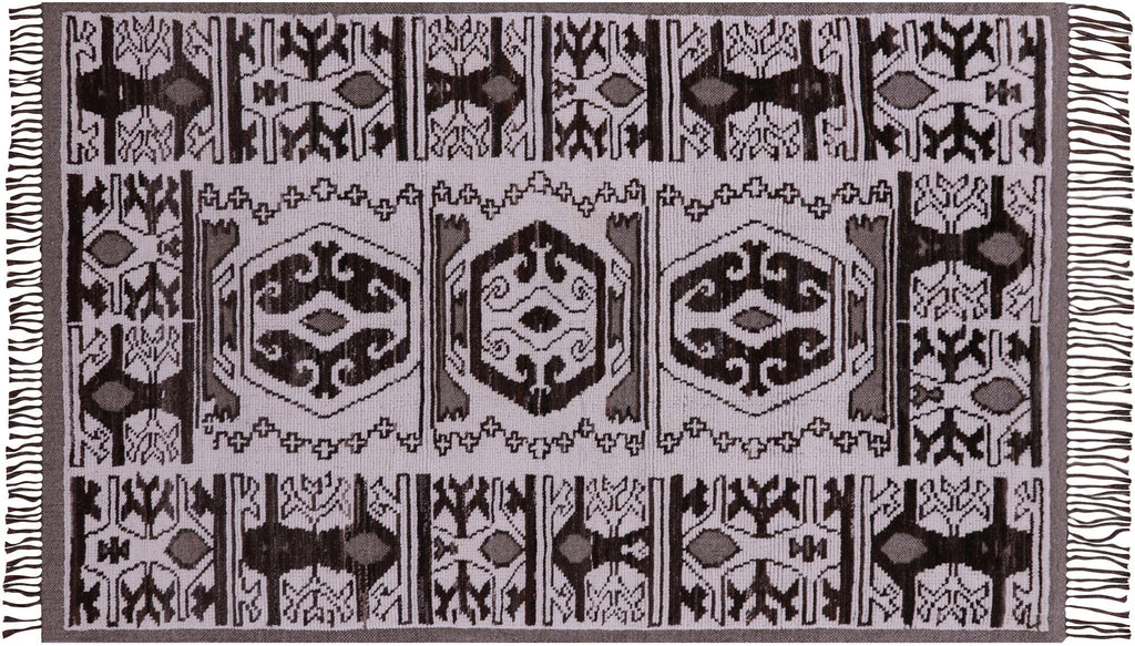 Moroccan Wool On Wool Hand Knotted Rug - Manhattan Rugs