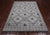 SUPER SALE Ivory Moroccan Wool On Wool Hand Knotted Rug 5' 0" X 7' 8" - Q22699