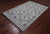SUPER SALE Ivory Moroccan Wool On Wool Hand Knotted Rug 5' 0" X 7' 8" - Q22699