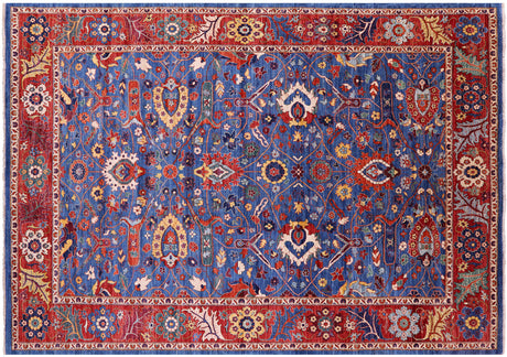 Persian Heriz Serapi Handmade Rug - Manhattan Rugs