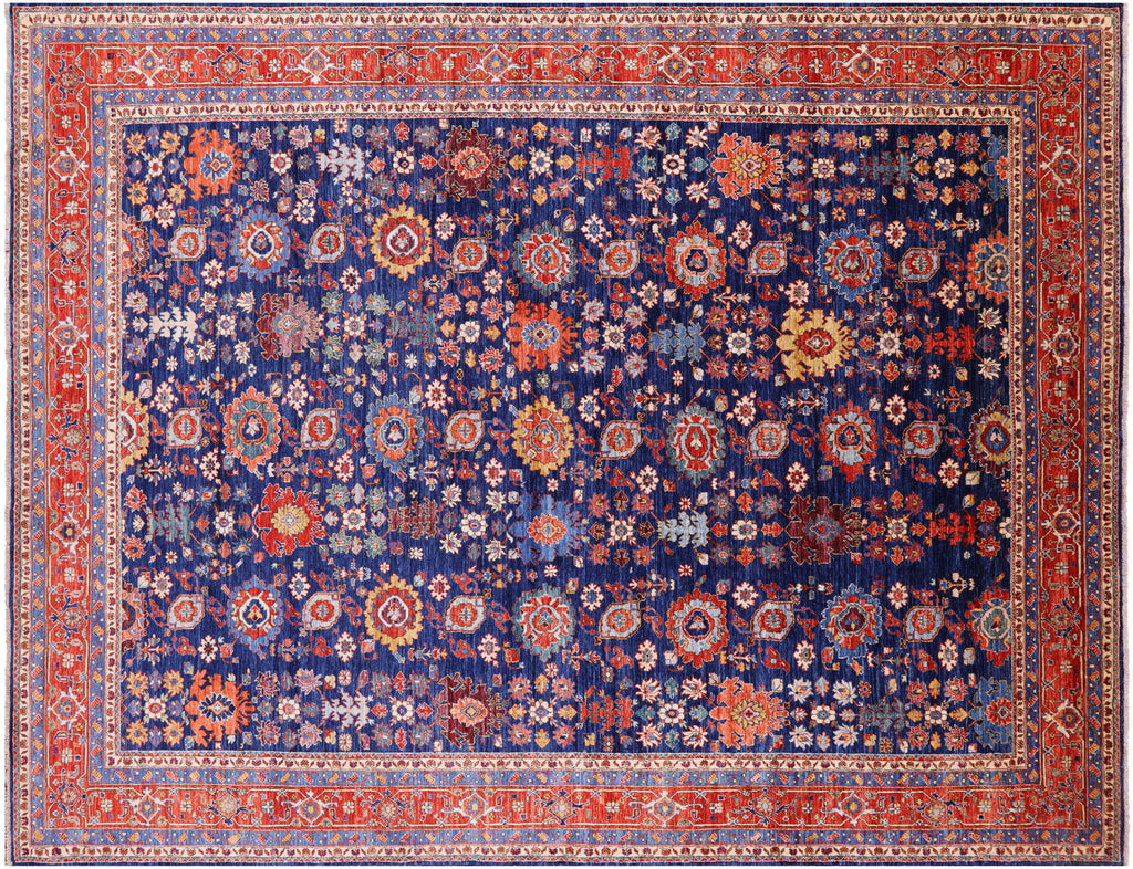 Persian Heriz Serapi Hand Knotted Rug - Manhattan Rugs