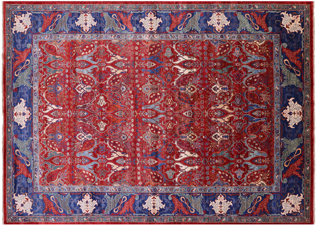 Persian Heriz Serapi Handmade Rug - Manhattan Rugs