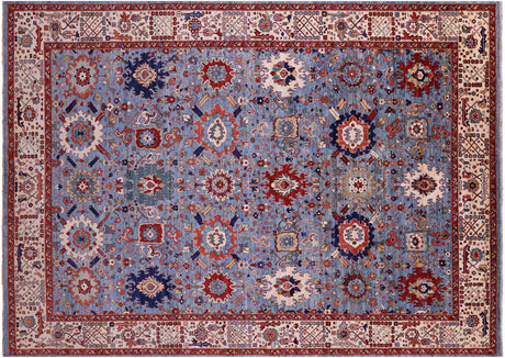 Persian Heriz Serapi Hand Knotted Wool Rug - Manhattan Rugs