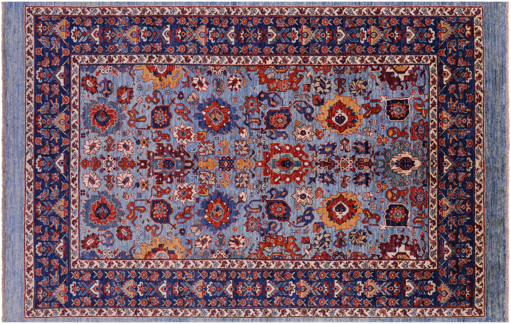 Persian Heriz Serapi Hand Knotted Wool Rug - Manhattan Rugs