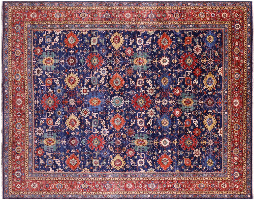 Persian Heriz Serapi Hand Knotted Wool Rug - Manhattan Rugs