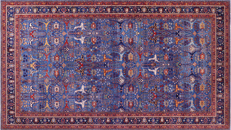 Persian Fine Serapi Hand Knotted Wool Rug - Manhattan Rugs