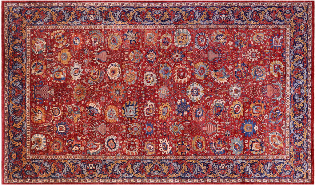 Persian Fine Serapi Handmade Wool Rug - Manhattan Rugs