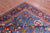 Blue Persian Heriz Serapi Handmade Wool Rug - Manhattan Rugs