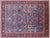 Blue Persian Heriz Serapi Handmade Wool Rug - Manhattan Rugs