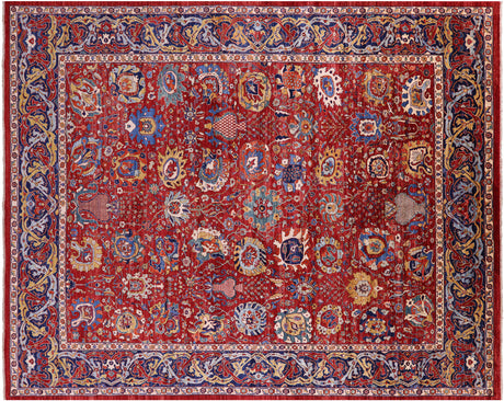 Persian Heriz Serapi Hand Knotted Wool Rug - Manhattan Rugs
