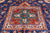 Blue Handmade Persian Heriz Serapi Wool Rug - Manhattan Rugs