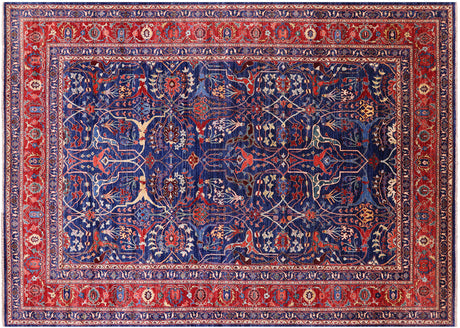 Handmade Persian Heriz Serapi Wool Rug - Manhattan Rugs