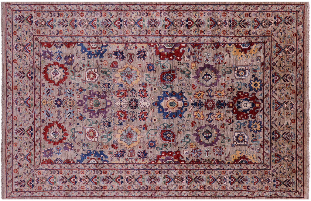 Persian Heriz Serapi Hand Knotted Rug - Manhattan Rugs
