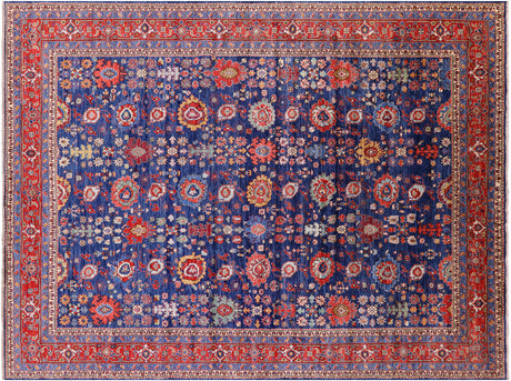 Persian Heriz Serapi Hand-Knotted Rug - Manhattan Rugs