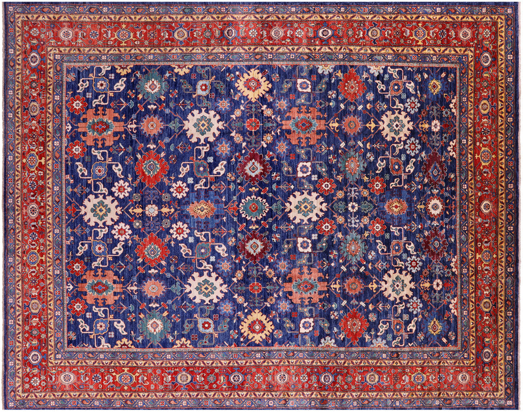 Persian Heriz Serapi Handmade Rug - Manhattan Rugs