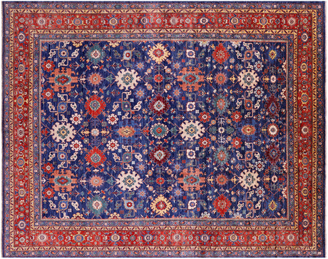 Persian Heriz Serapi Handmade Rug - Manhattan Rugs
